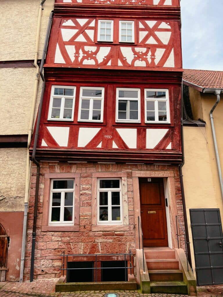Fachwerkhaus in der Altstadt Miltenberg am Main