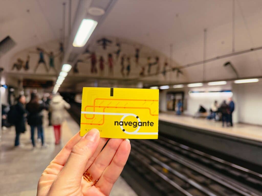 Viva Viagem Karte Lissabon, Lissabon Fortbewegung und Lissabon Flughafen Transfer Möglichkeiten, Portugal