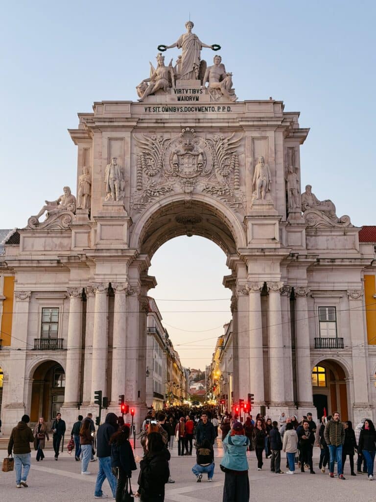 Arco da Rua Augusta, Lissabon Sehenswürdigkeiten, Portugal