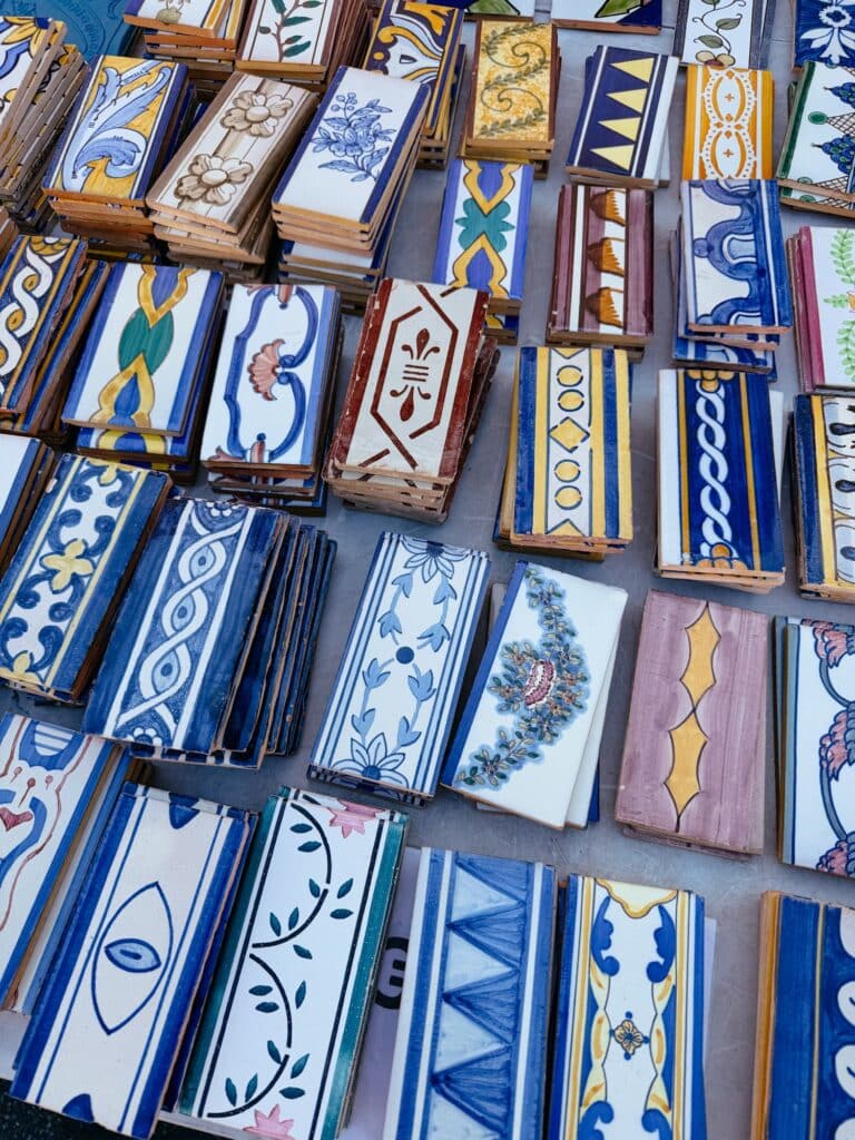 Azulejos (portugiesische Keramikfliesen) in Lissabon, Portugal