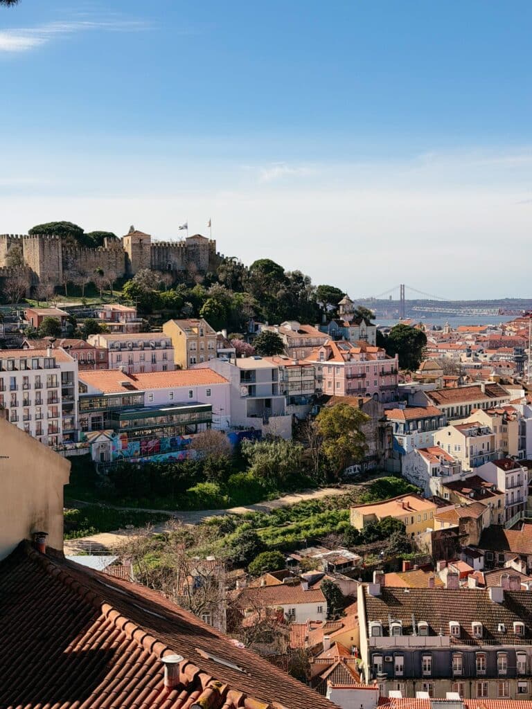 Miradouro da Graça, Aussichtspunkt über Lissabon, Portugal