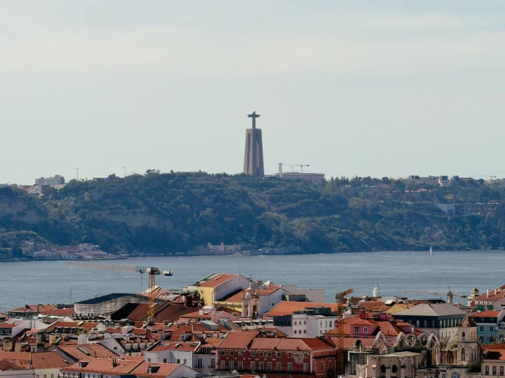 Miradouro de Santa Catarina, Lissabon, Portugal