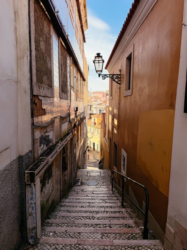 Zu Fuß durch Lissabon, Portugal