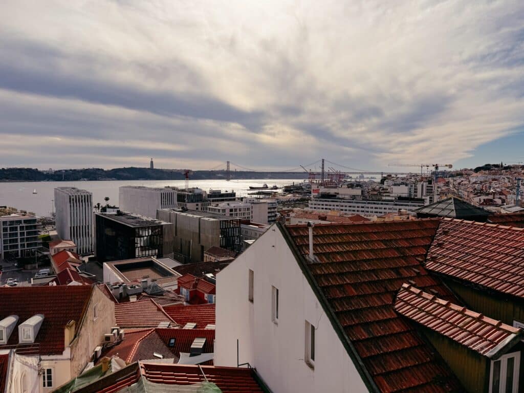 Miradouro de Santa Catarina, Lissabon, Portugal