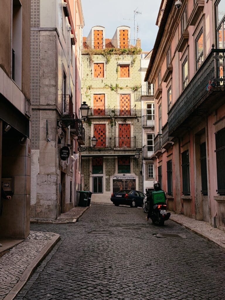 Bairro Alto in Lissabon, Portugal