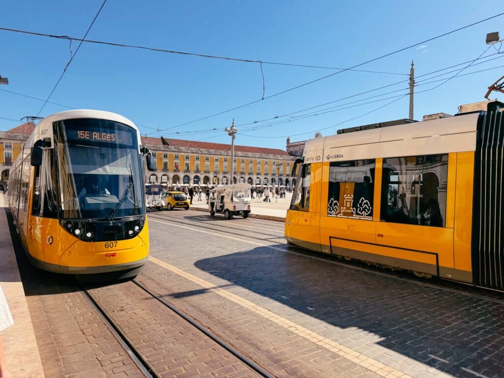 Straßenbahn 15E, Fortbewegung Lissabon, Portugal