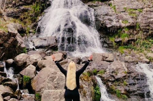 Todtnauer Wasserfall im Schwarzwald, Deutschland