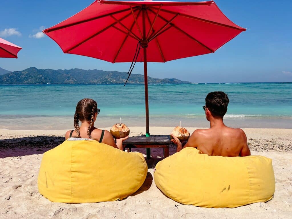 Gili Air im Mai zur Trockenzeit auf Bali