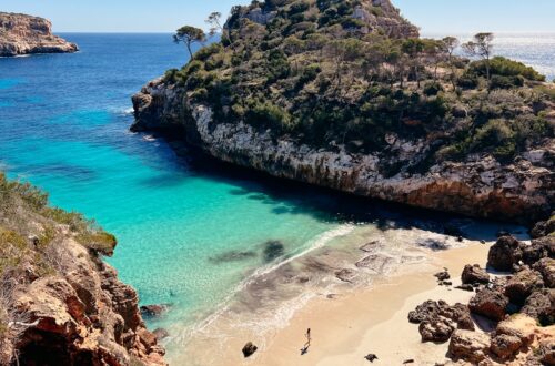 Caló des Moro, Mallorca Sehenswürdigkeiten und Strände, Balearen, Europa