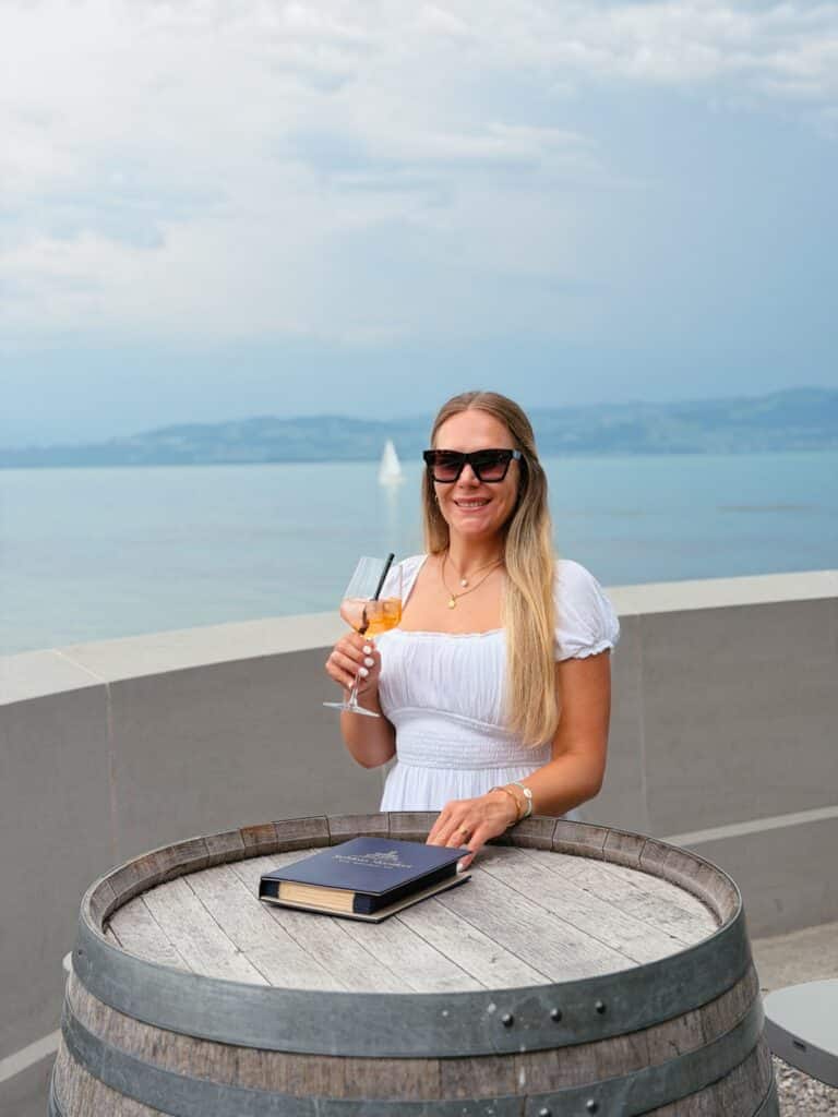 Abendessen im Schloss Montfort in Langenargen am Bodensee