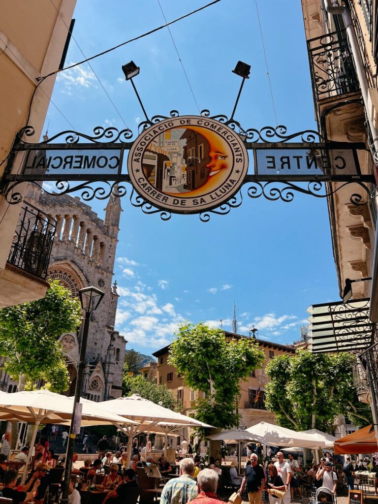 Unterwegs in der Altstadt von Sóller Mallorca