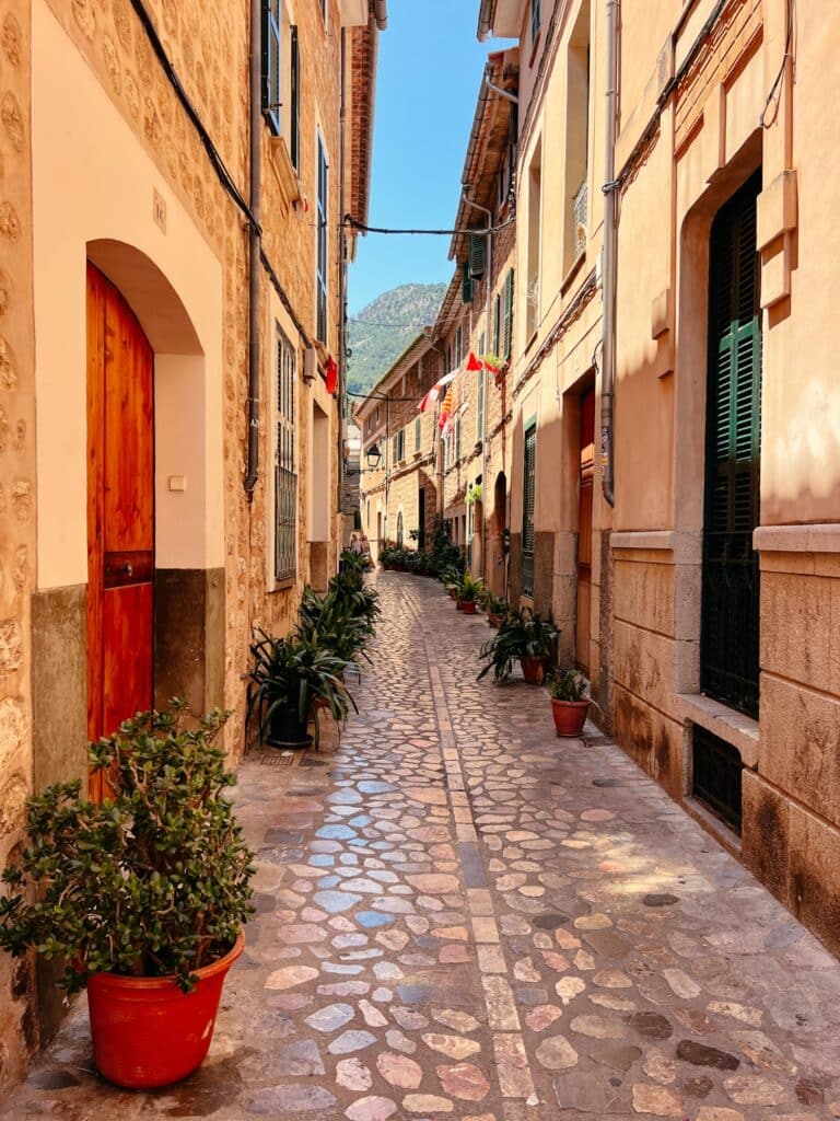 Unterwegs in der Altstadt von Sóller Mallorca
