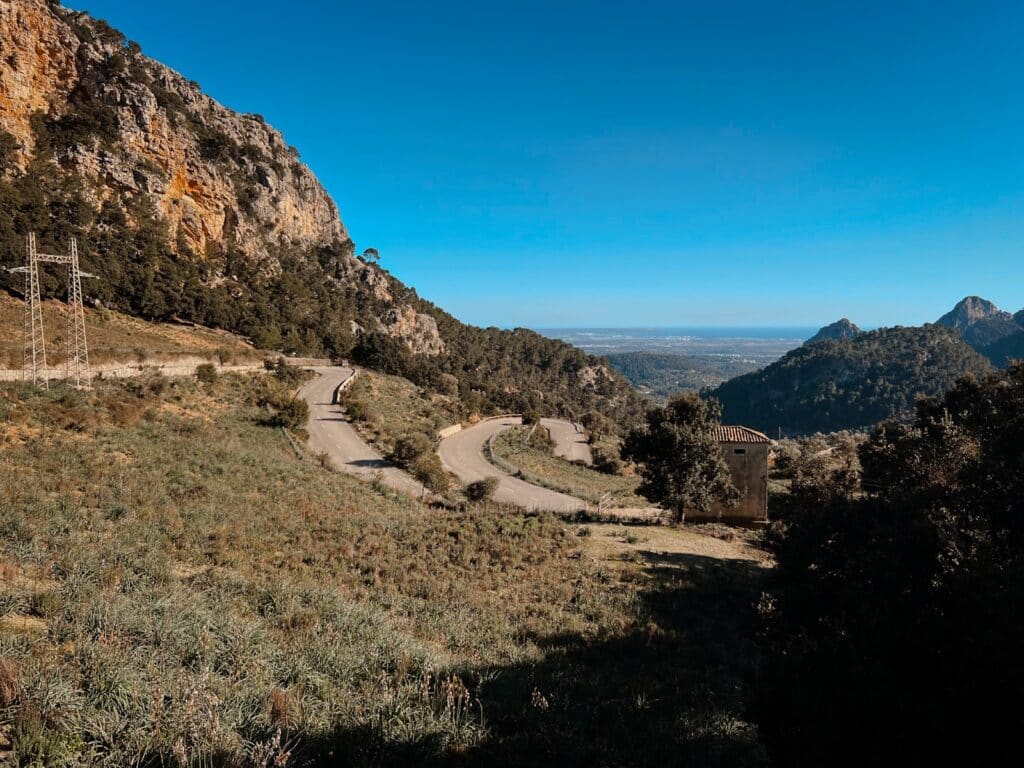 Coll de Sóller, Bergpass nach Sóller Mallorca