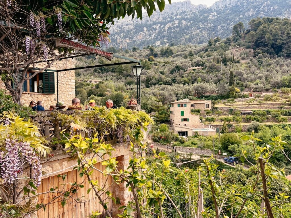 Fornalutx Mallorca, Ausblick in die Serra de Tramuntana