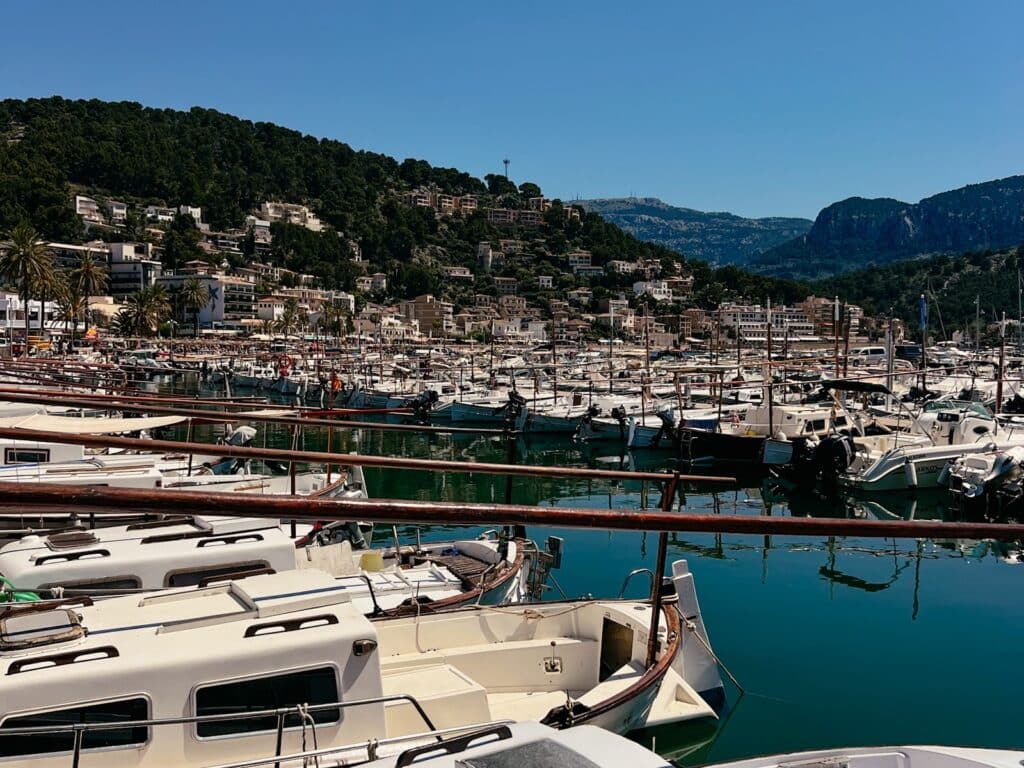 Hafen Port de Sóller Mallorca