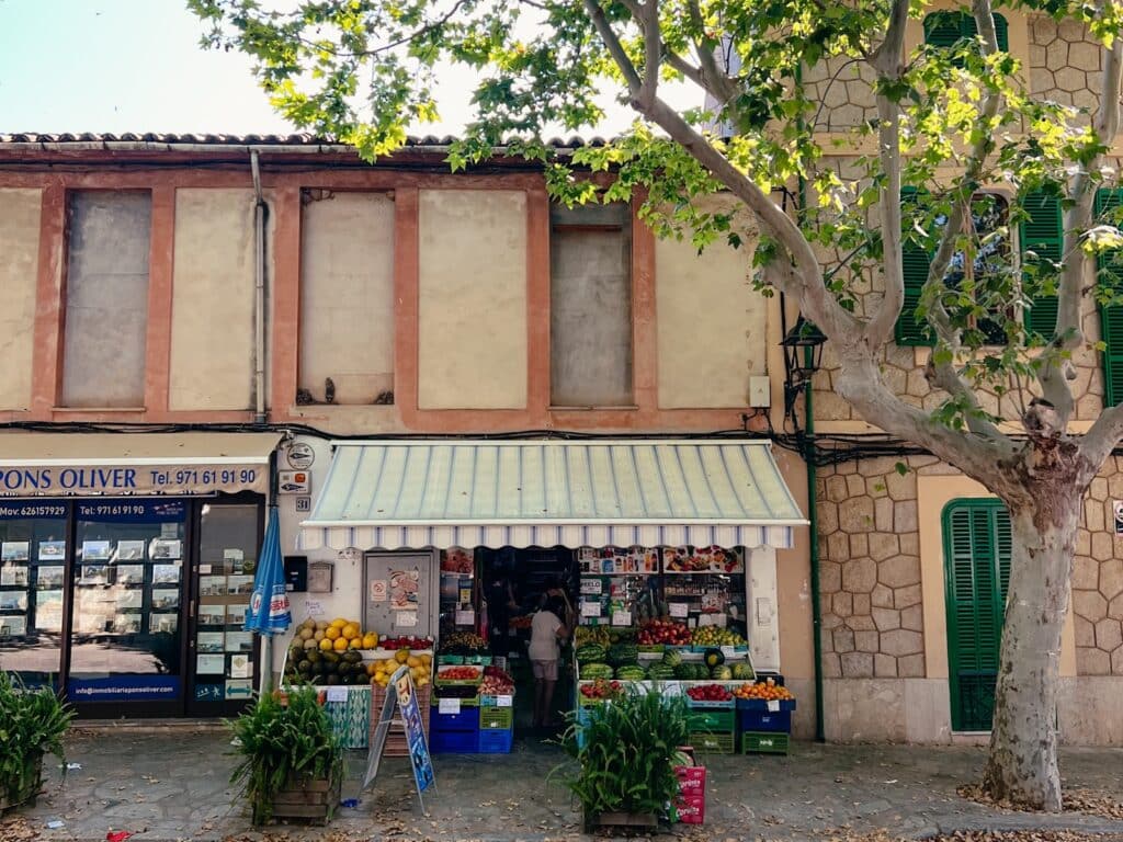 Esporles in der Serra de Tramuntana, Mallorca