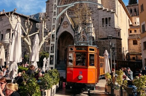 Historische Straßenbahn in Sóller Mallorca