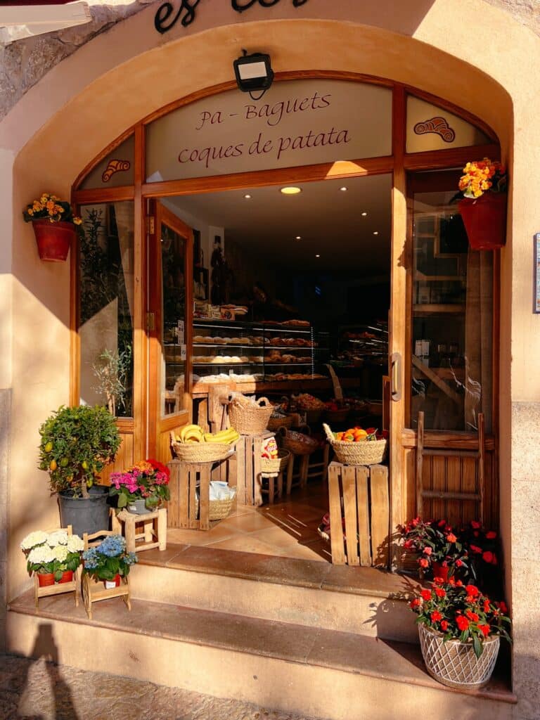 Bäckerei in Valldemossa, Mallorca