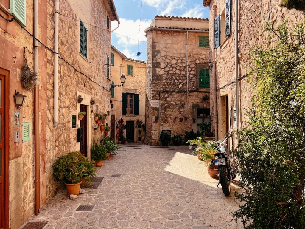 Altstadt von Valldemossa auf Mallorca