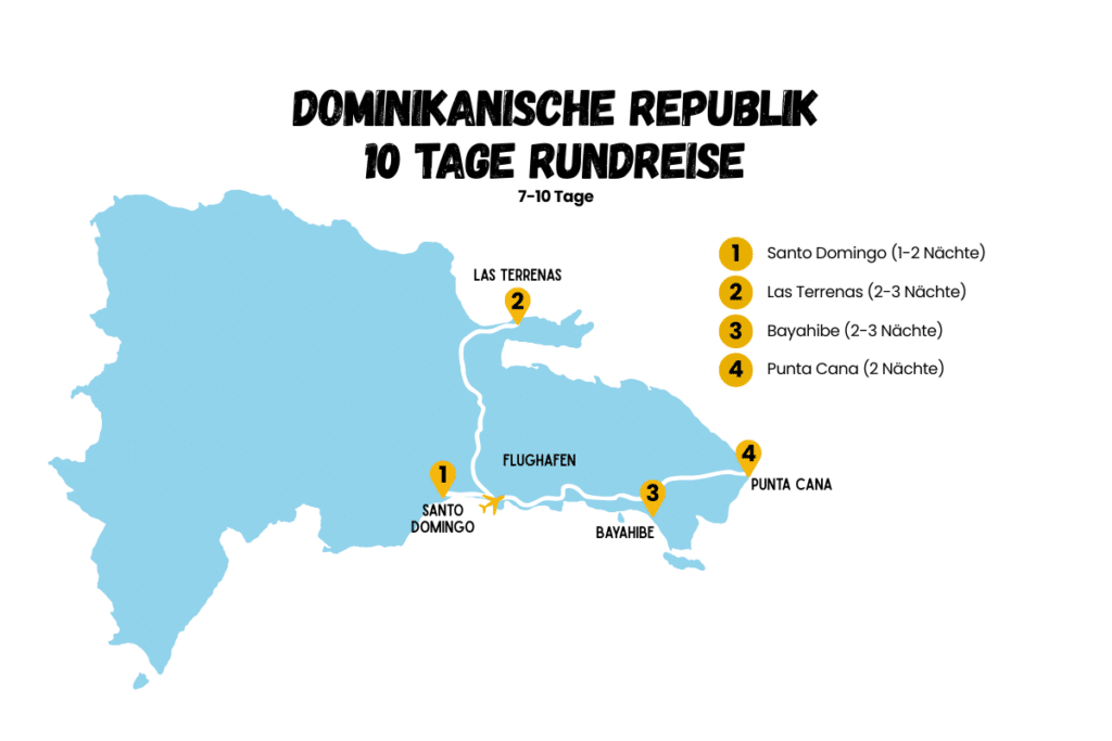 Dominikanische Republik 10 Tage Rundreise