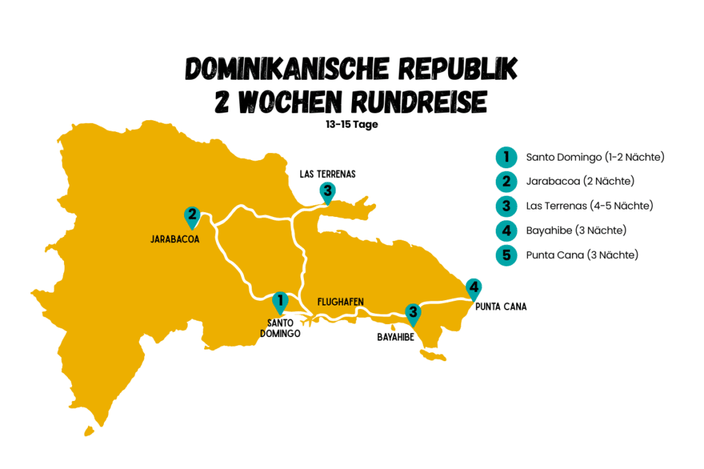 Dominikanische Republik 2 Wochen Rundreise