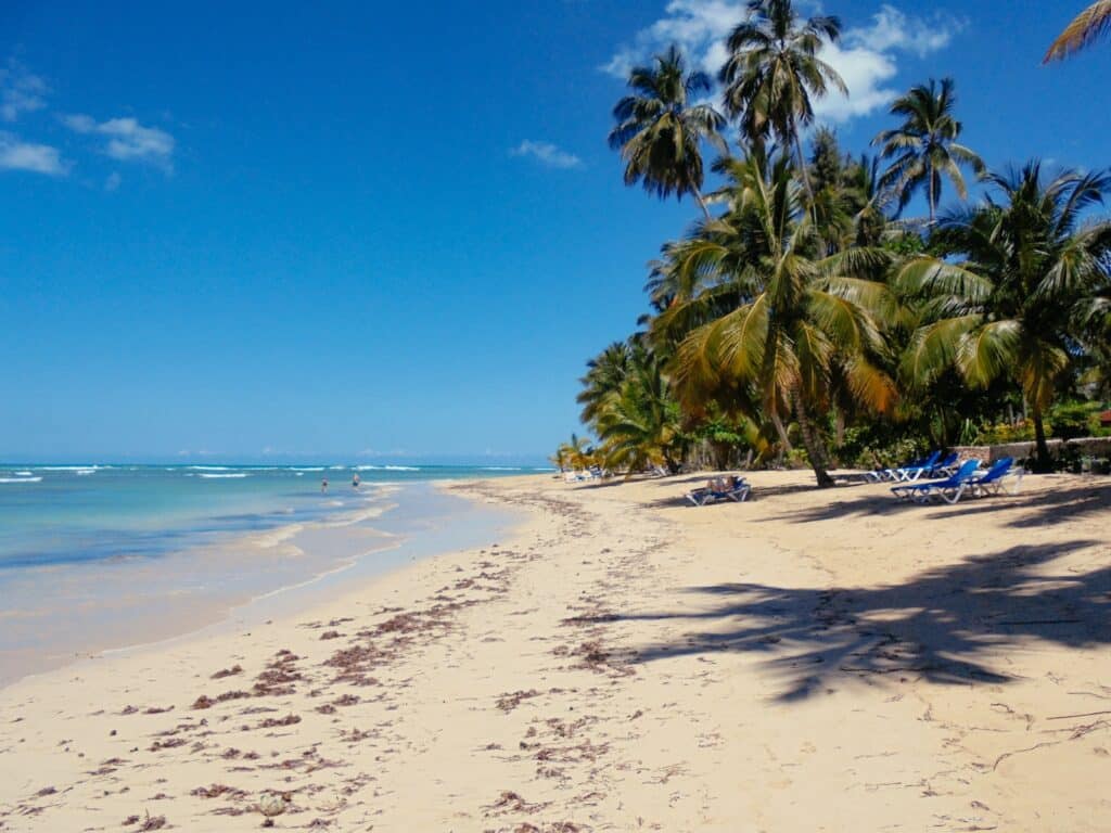 Las Terrenas auf der Halbinsel Samana, Dominikanische Republik