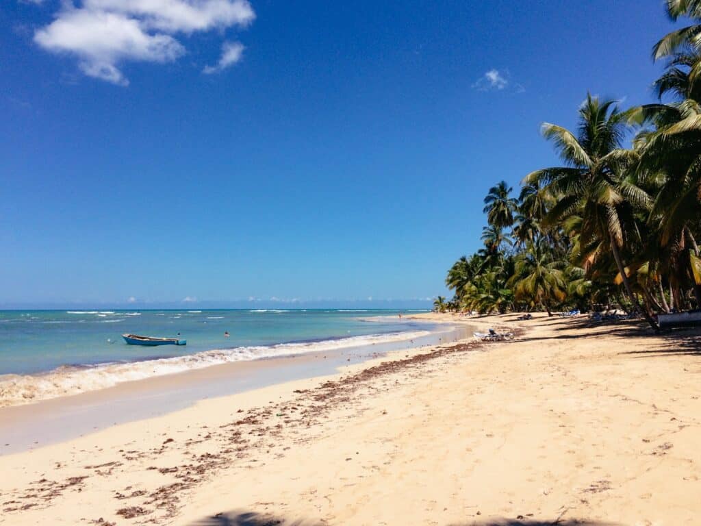 Las Terrenas auf der Halbinsel Samana, Dominikanische Republik