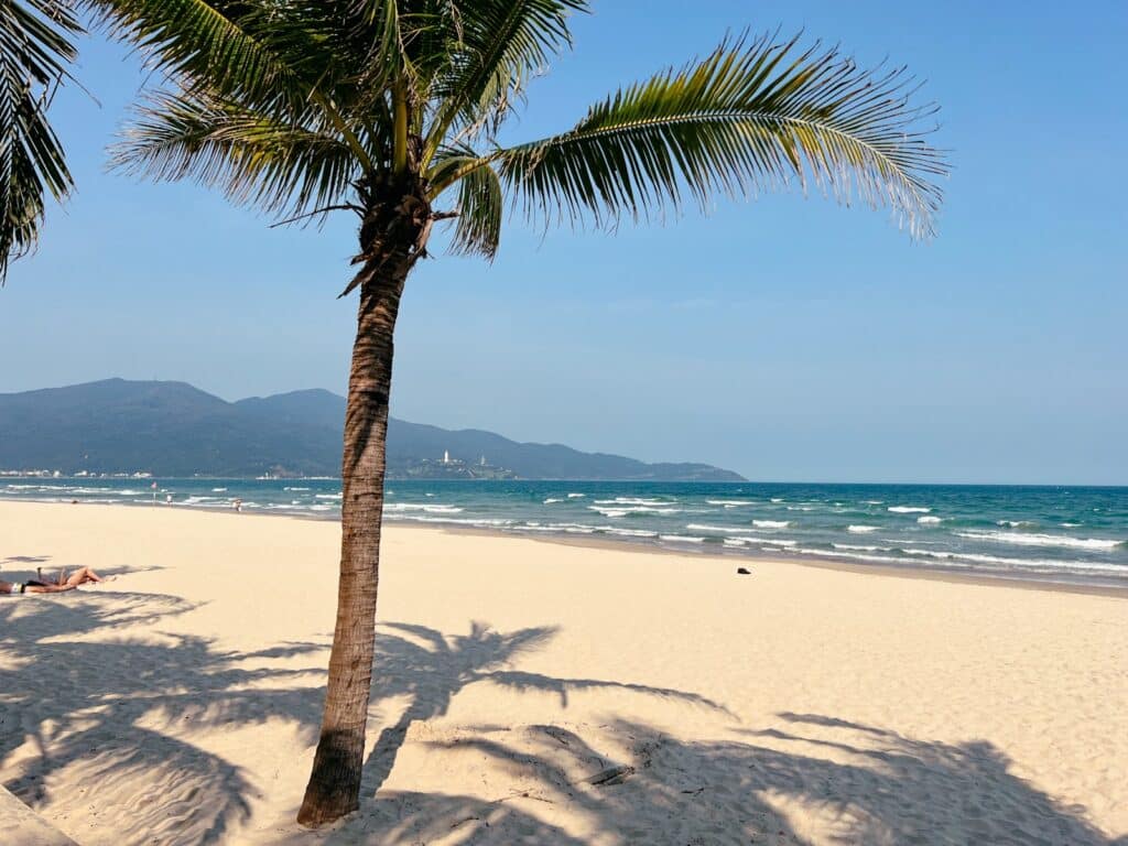 Am Strand von Da Nang im Februar, Vietnam Beste Reisezeit