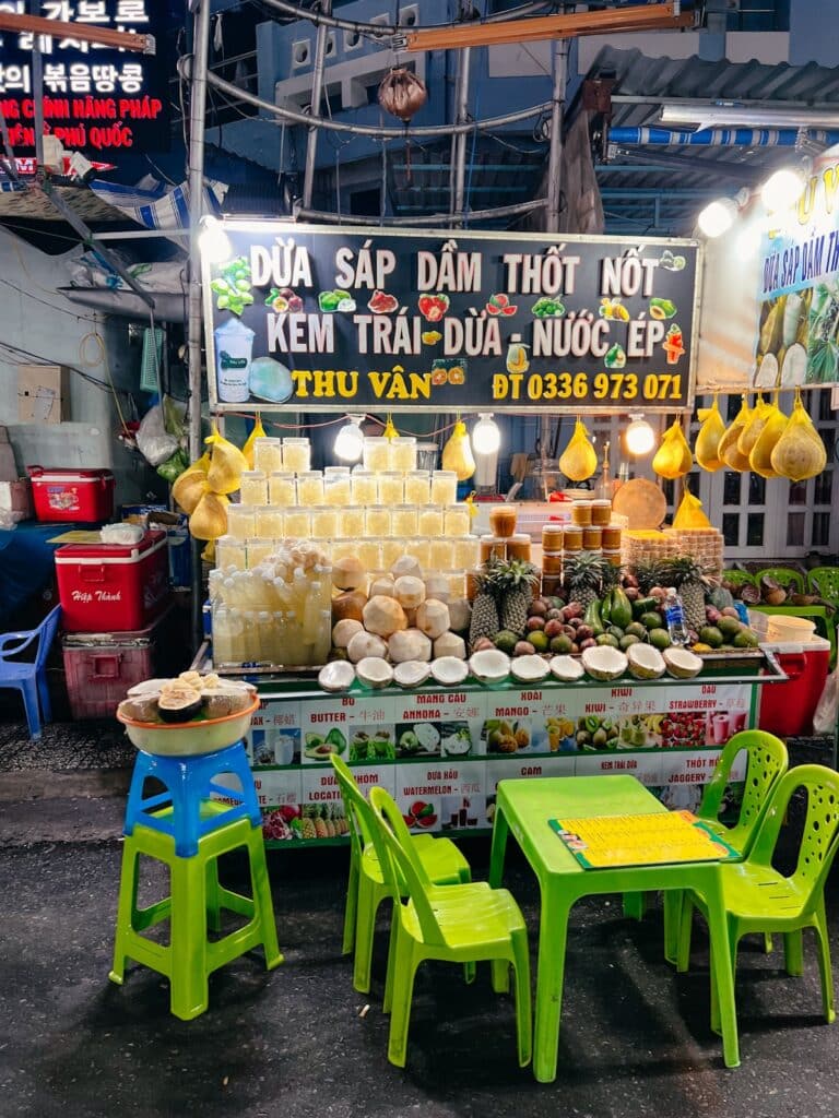Phu Quoc Nachtmarkt, Vietnam