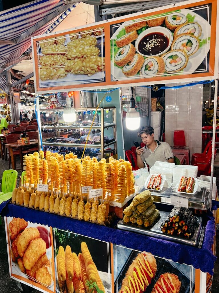 Phu Quoc Nachtmarkt, Vietnam