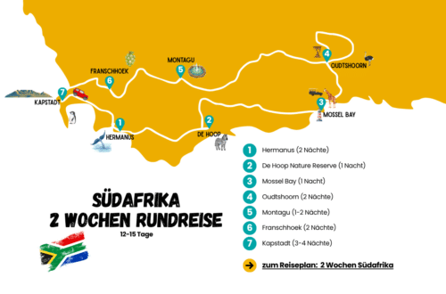 2 Wochen Südafrika Rundreise für Südafrika Wiederkehrer