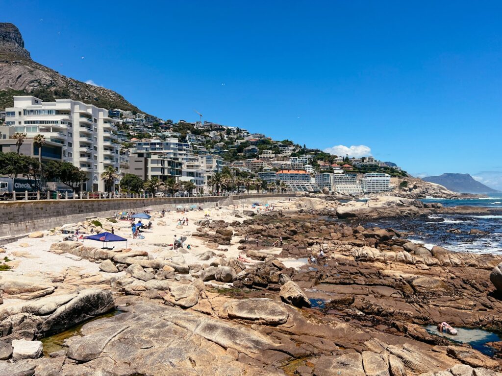 Sea Point Promenade in Kapstadt in Südafrika